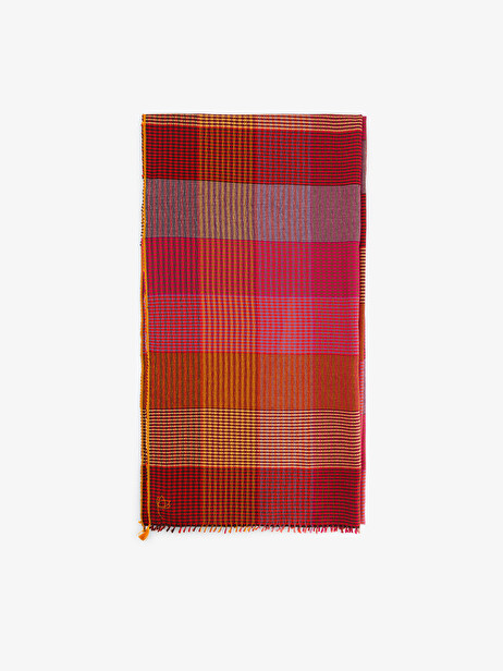 PATCHWORK SCARF -  Curry , Ready-to-wear Bensimon