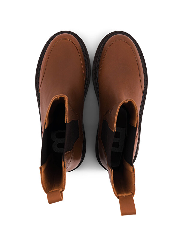 CHELSEA BOOTS -  Cognac , Ready-to-wear Bensimon