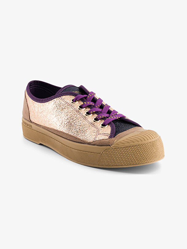 WOMEN B79 ROMY SHINY -  Pink , Tennis & Shoes Bensimon