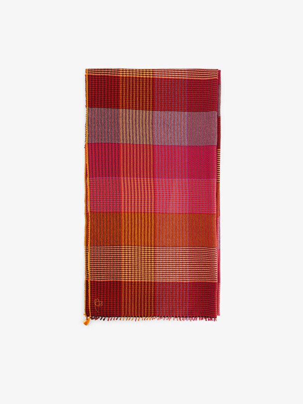PATCHWORK SCARF -  Curry , Ready-to-wear Bensimon