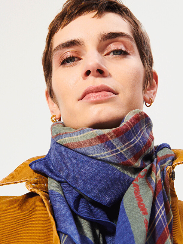 SCARF -  Winter checks , Ready-to-wear Bensimon