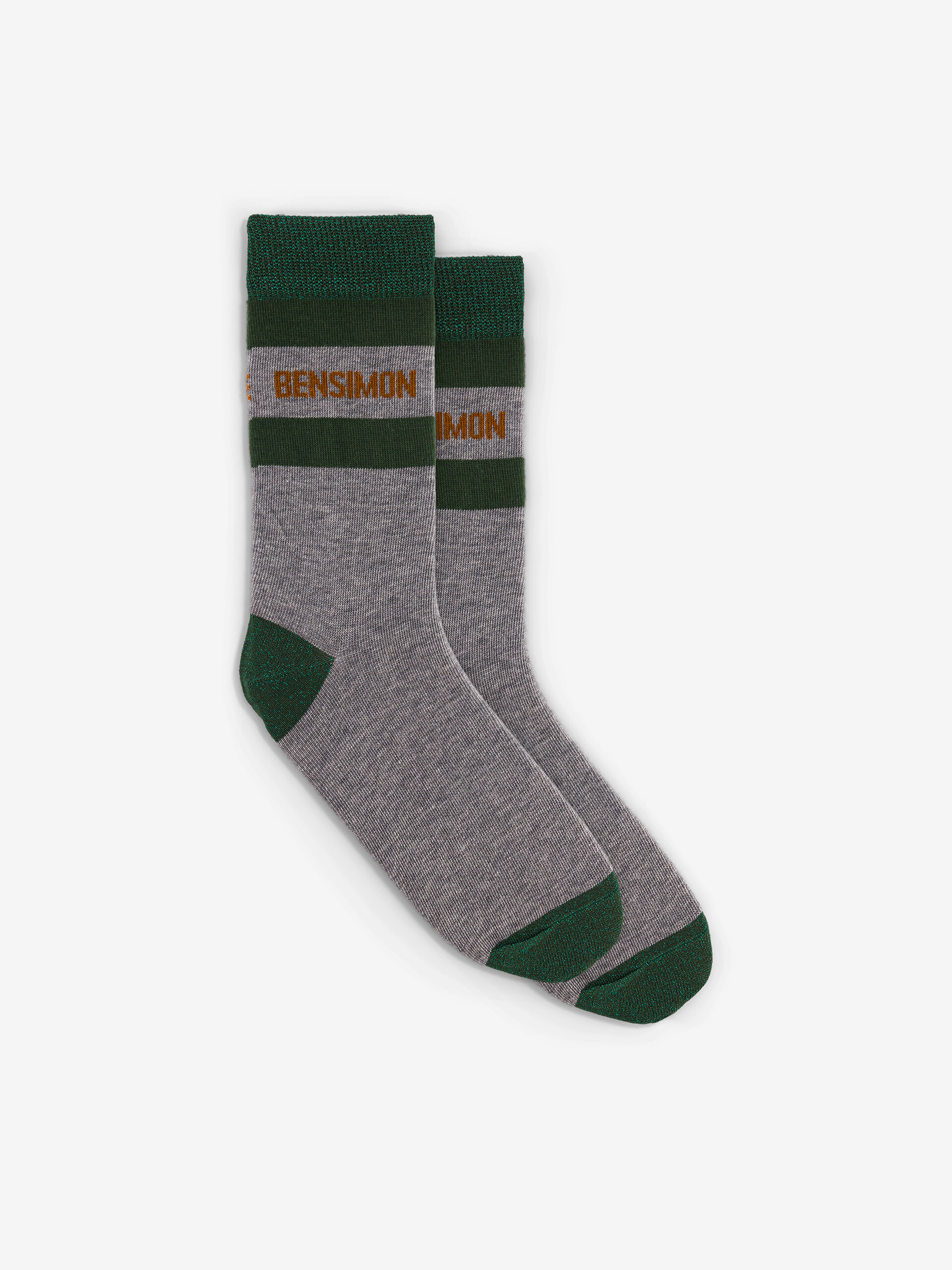 SOCKS -  Heather gray , Ready-to-wear Bensimon