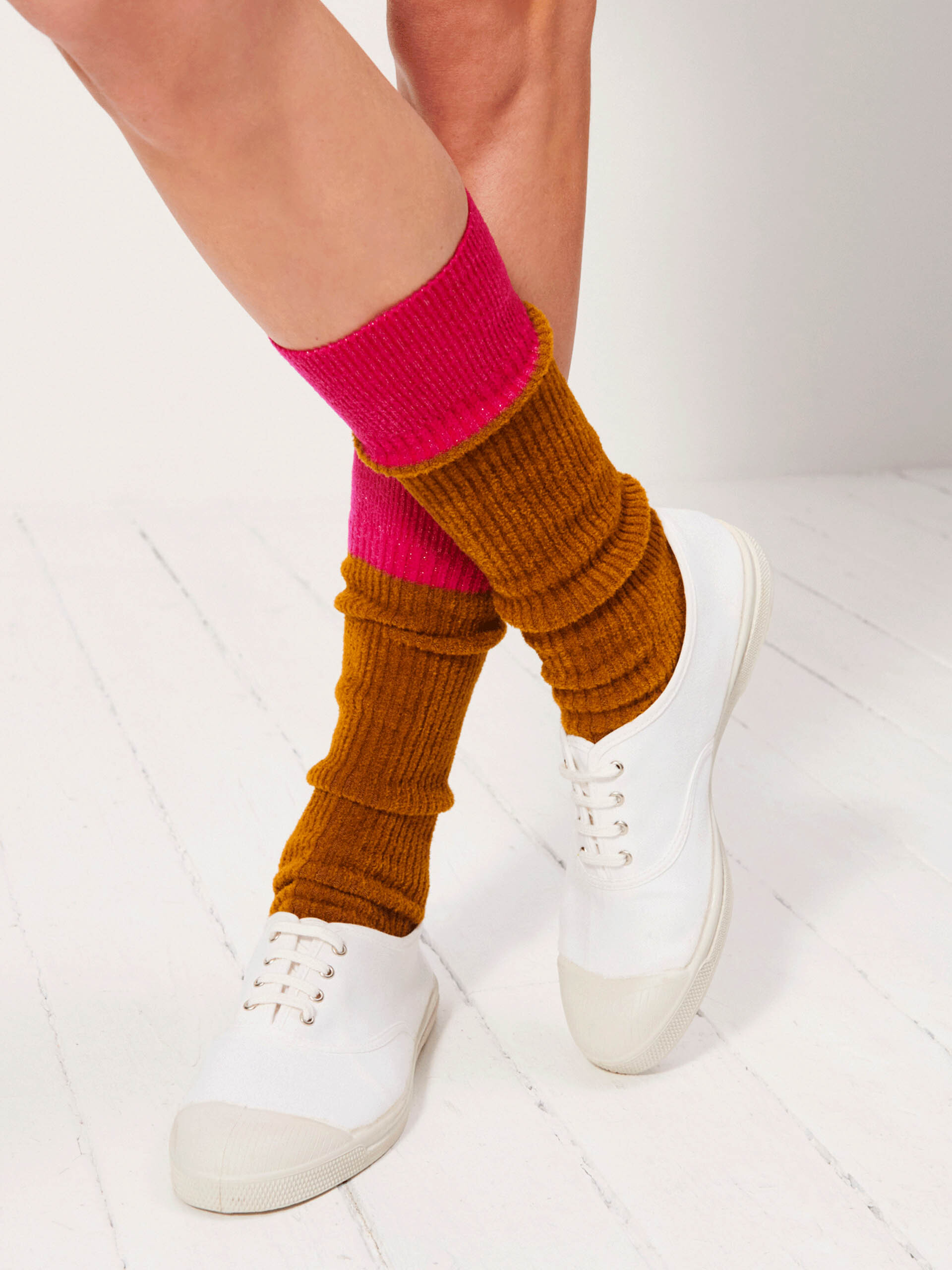 SOCKS -  Ocher , Ready-to-wear Bensimon