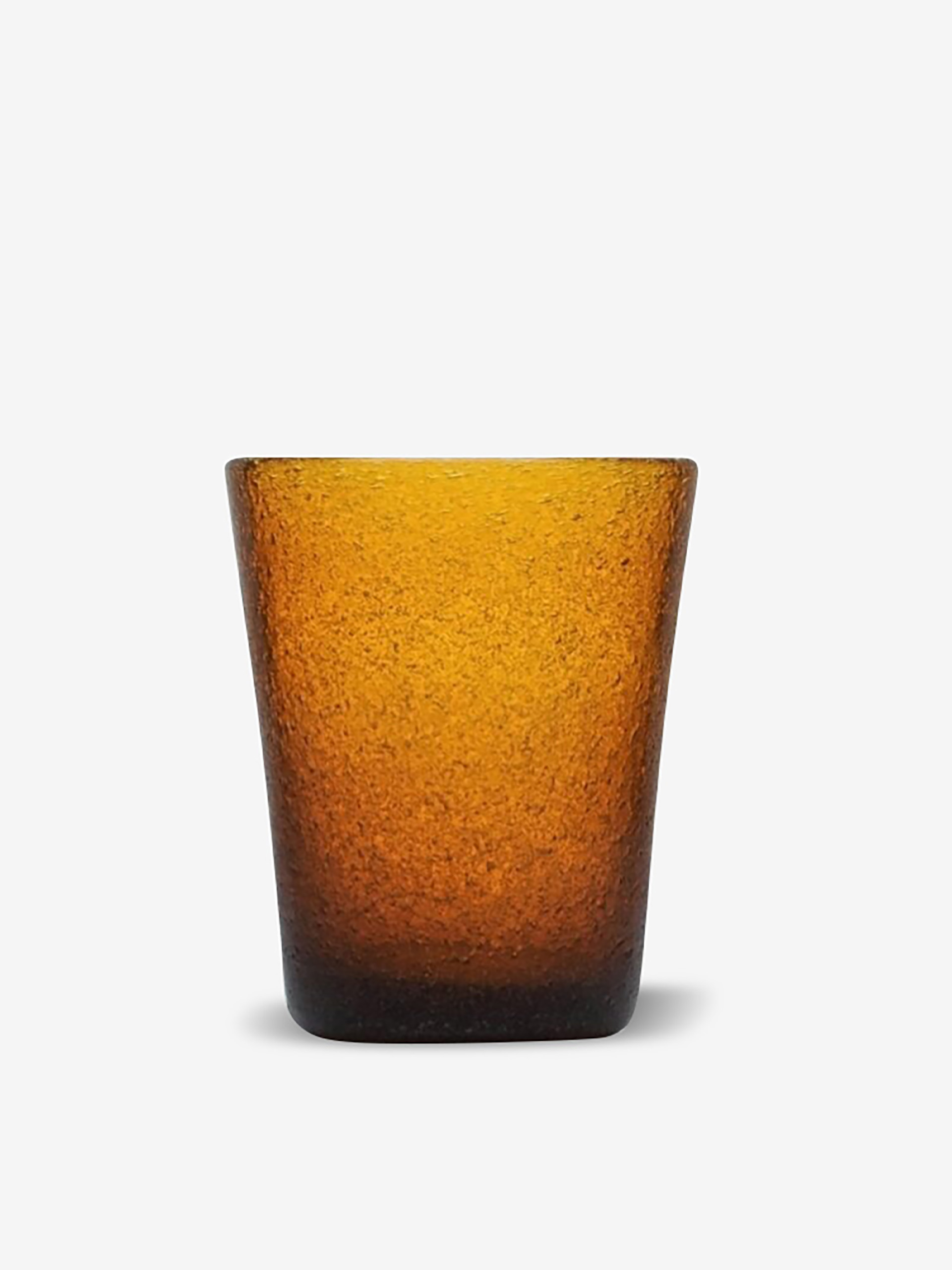 AMBER BUBBLE GLASS - Amber , Home design Bensimon