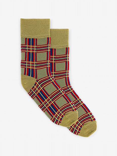 SOCKS -  Winter checks , Ready-to-wear Bensimon