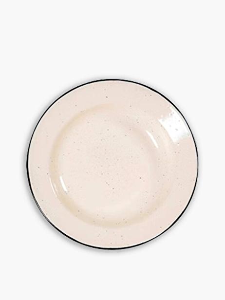 ECRU METAL PLATE -  Ecru , Home design Bensimon