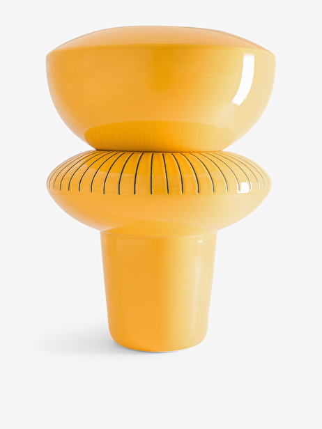 MILLER VASE L YELLOW H25 -  Yellow , Home design Bensimon