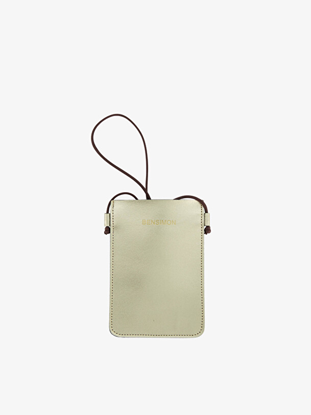 PHONE HOLDER -  Golden , Ready-to-wear Bensimon