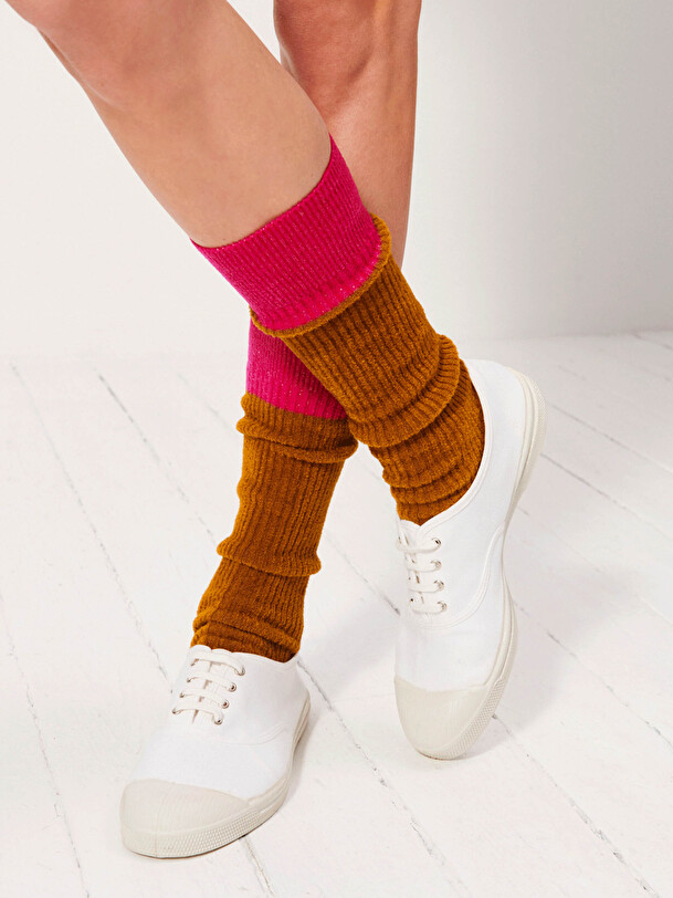 SOCKS -  Ocher , Ready-to-wear Bensimon