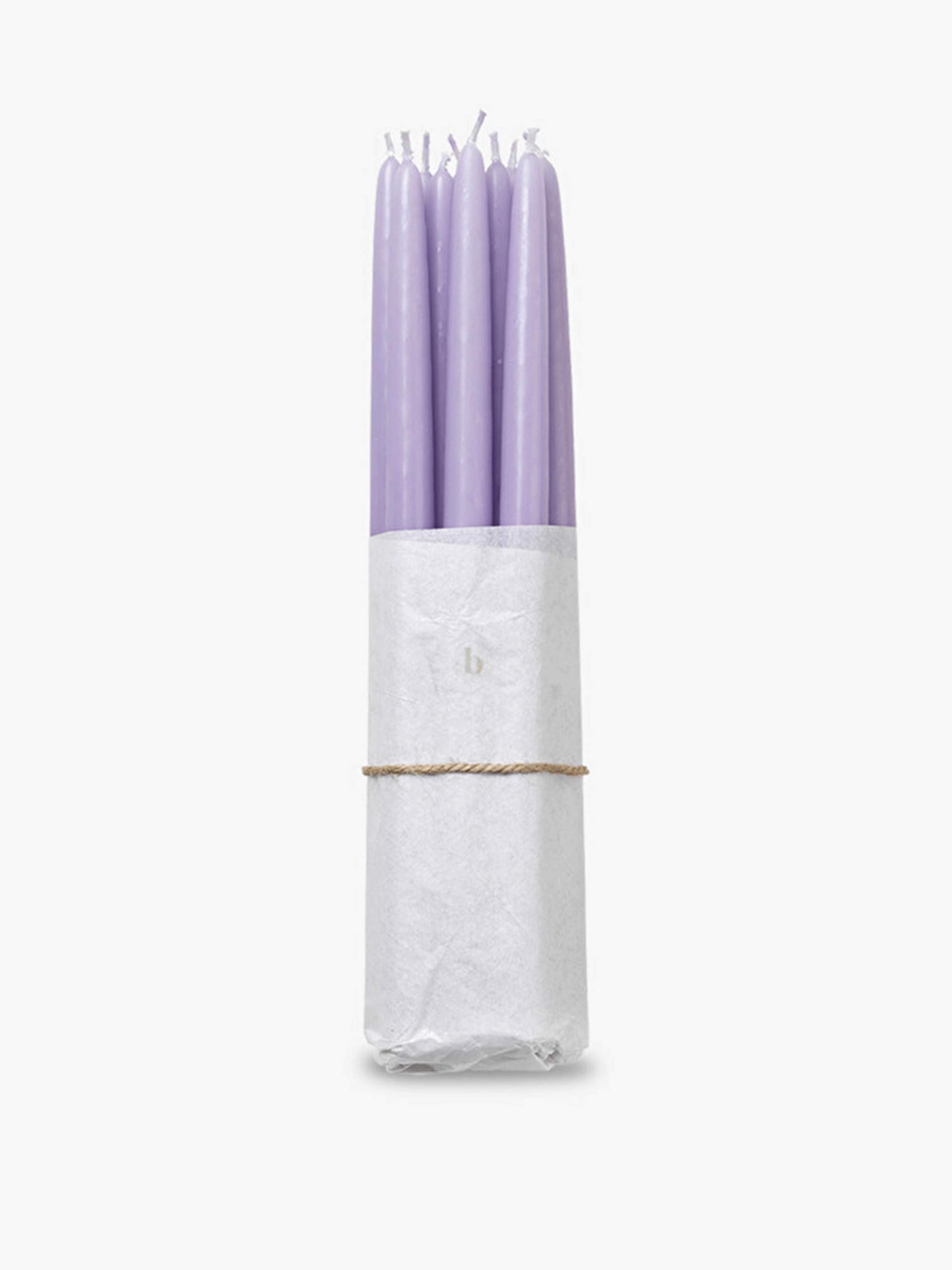 10 SLIM LILA CANDLES - Lilas , Home design Bensimon