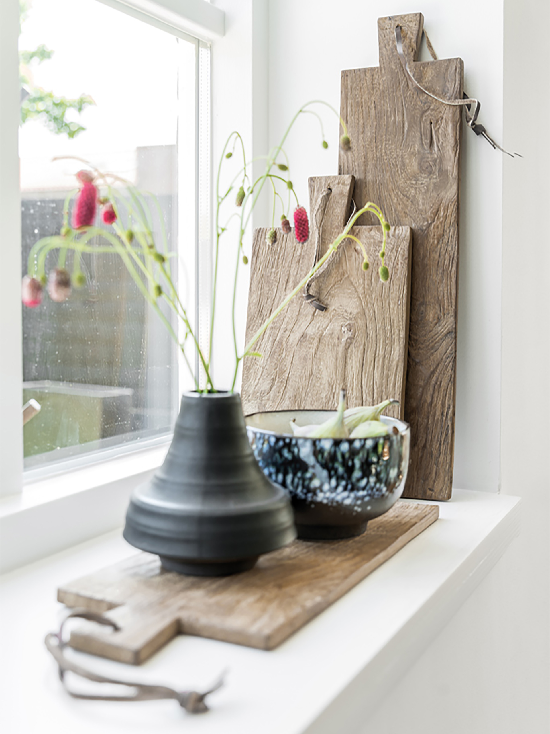 RECYCLED TEAK BOARD -  Natural , Home design Bensimon