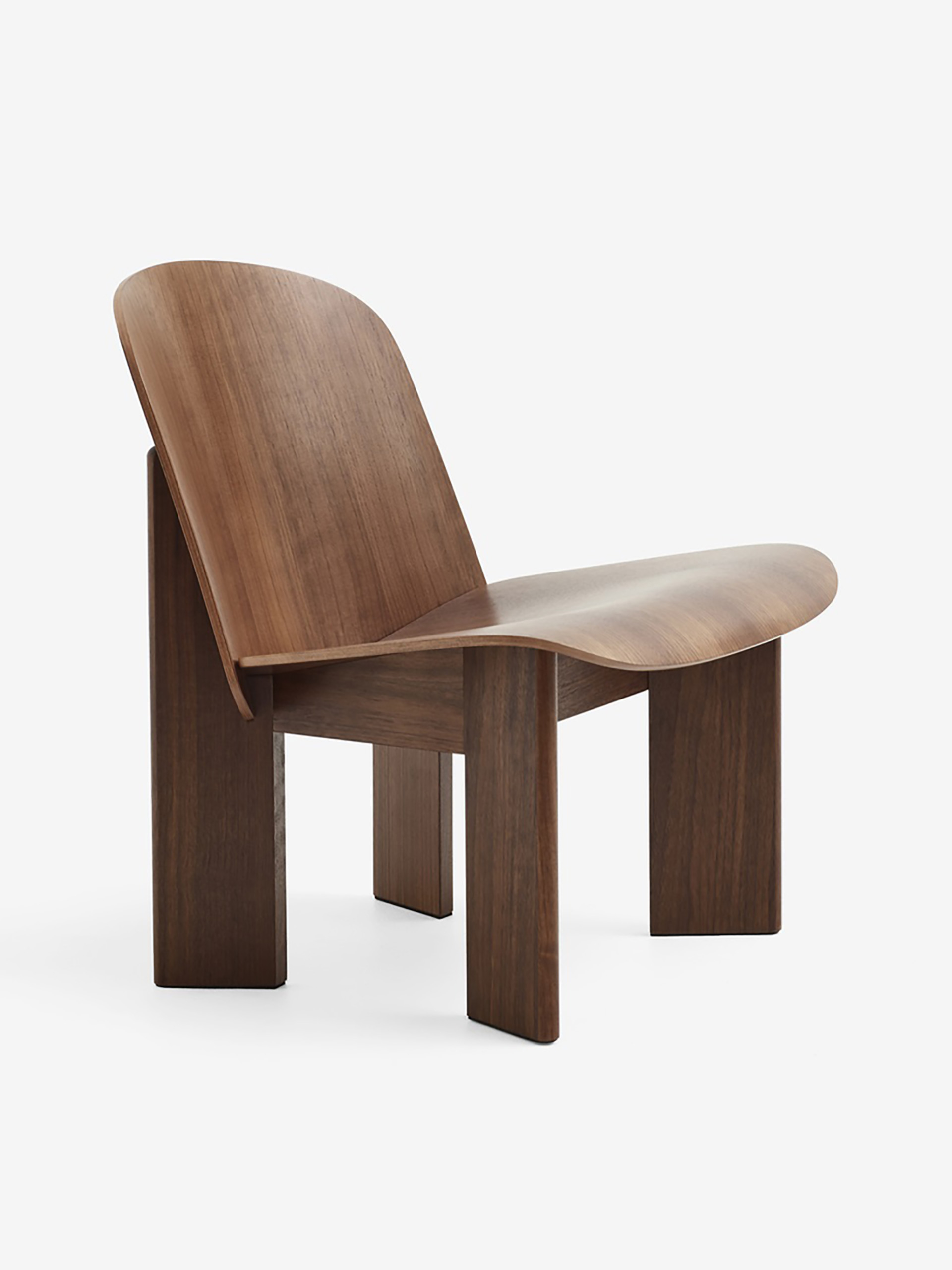 CHISEL LOUNGE CHAIR WOOD -  Natural , Home design Bensimon