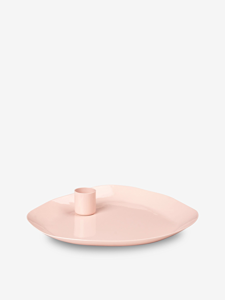 ORGANIC PINK CANDLE HOLDER 18X16 -  Pink , Home design Bensimon