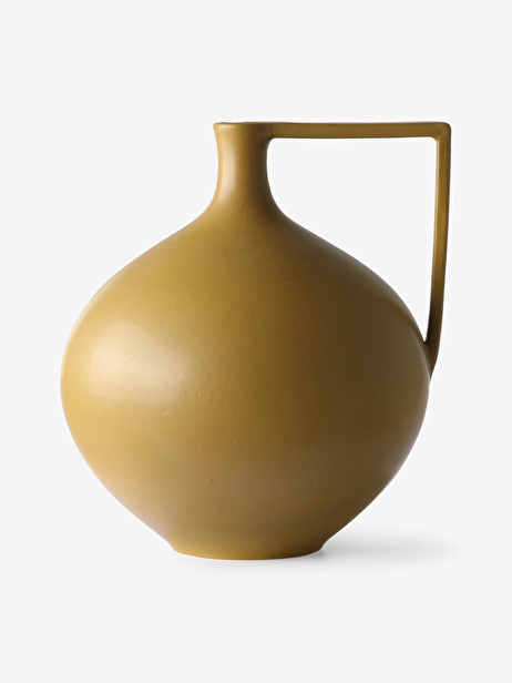 MUSTARD PITCHER VASE L -  Mustard , Home design Bensimon