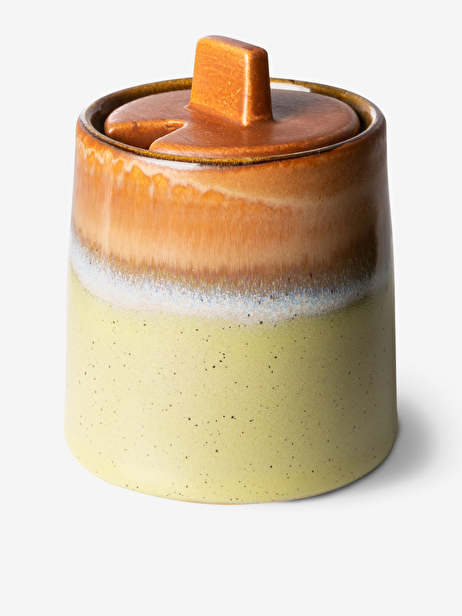 MILK+SUGAR SET 70s -  Orange/indigo , Home design Bensimon