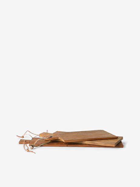 RECYCLED TEAK BOARD -  Natural , Home design Bensimon