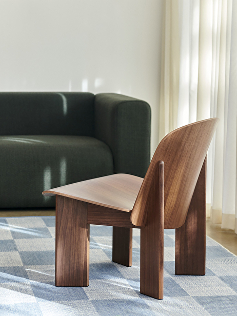 CHISEL LOUNGE CHAIR WOOD -  Natural , Home design Bensimon