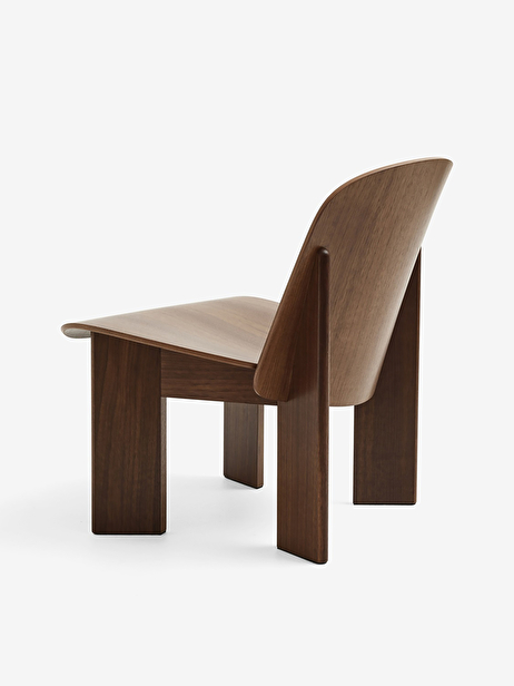 CHISEL LOUNGE CHAIR WOOD -  Natural , Home design Bensimon