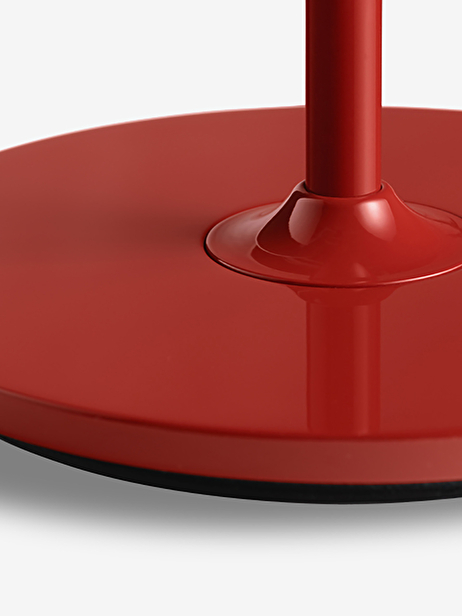 COMMON RICE PAPER LAMP RED FOOT -  Red , Home design Bensimon