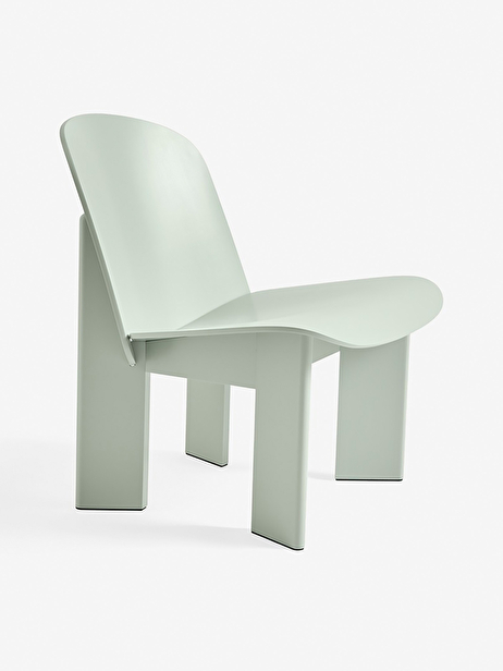 CHISEL LOUNGE CHAIR WOOD -  Mint , Home design Bensimon