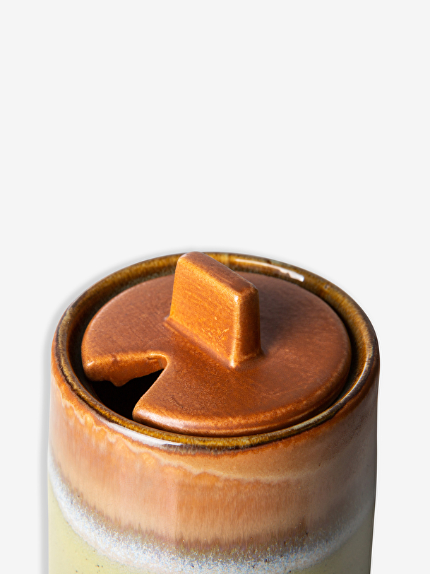 MILK+SUGAR SET 70s -  Orange/indigo , Home design Bensimon