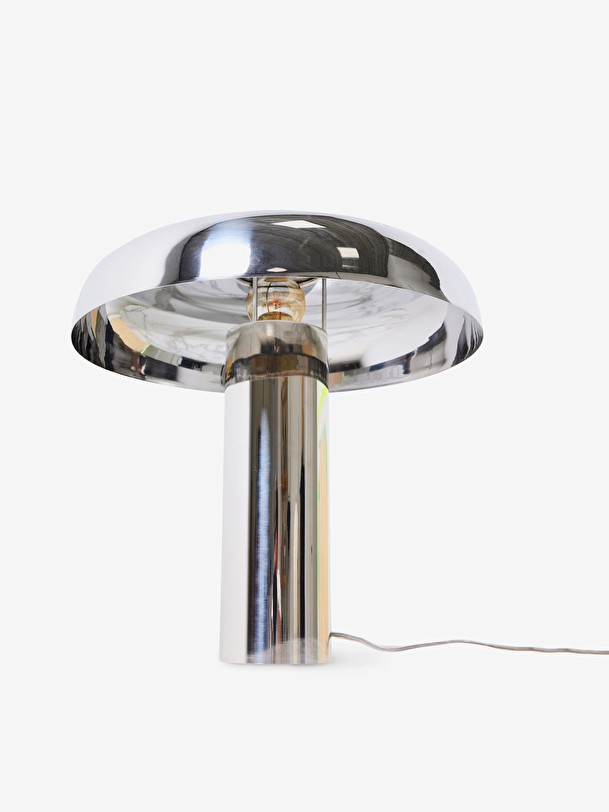 MUSHROOM CHROME LAMP 39X39X38 -  Chrome , Home design Bensimon