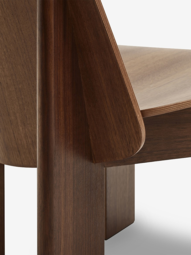 CHISEL LOUNGE CHAIR WOOD -  Natural , Home design Bensimon
