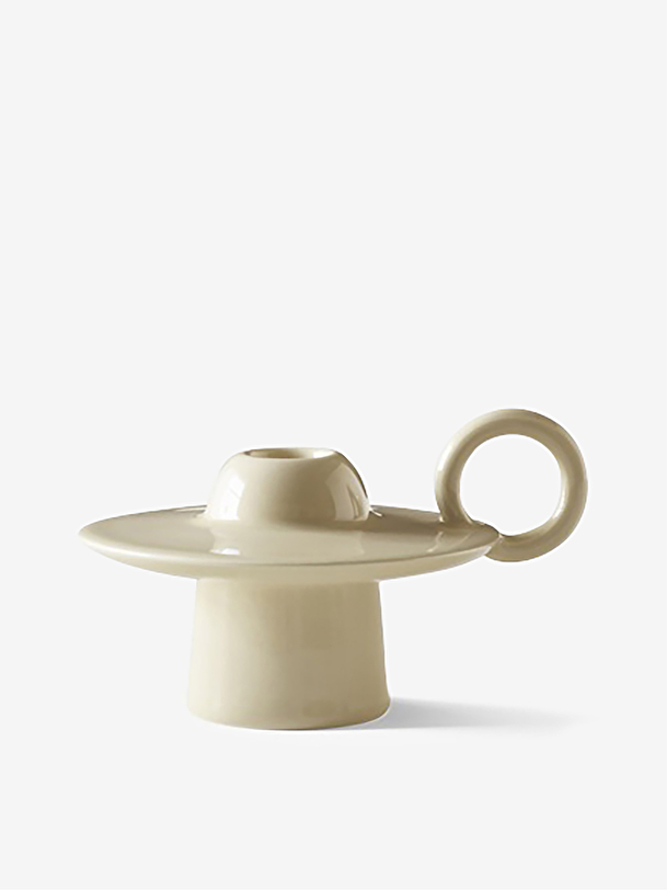 JAIME HAYON IVORY CANDLE HANDLE -  Ivory , Home design Bensimon