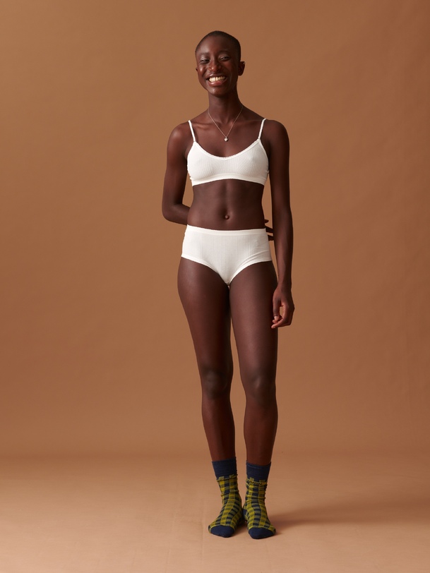 SHORTS -  Ecru , Ready-to-wear Bensimon