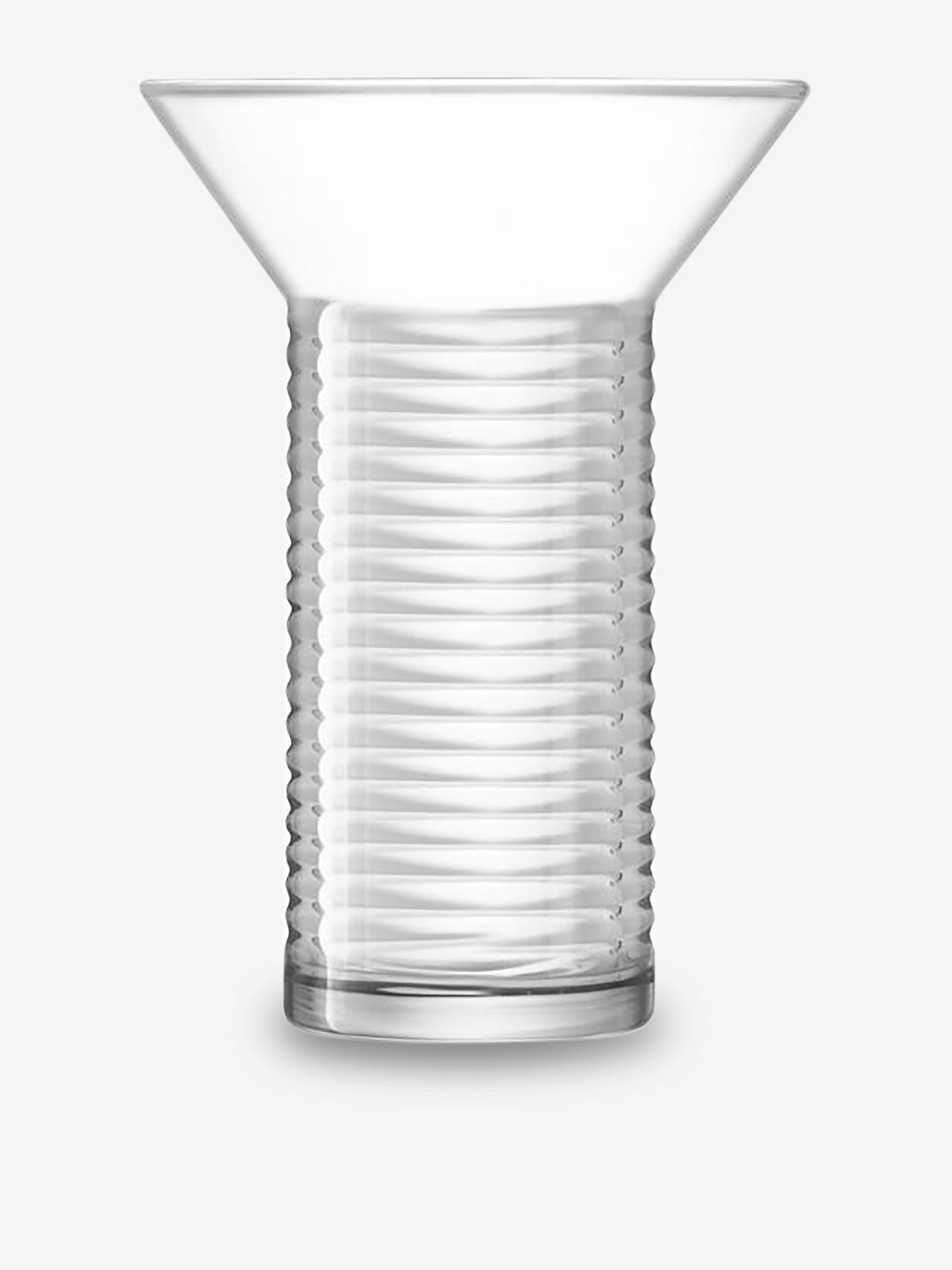 SCREW VASE L H30 D18 - Transparent , Home design Bensimon