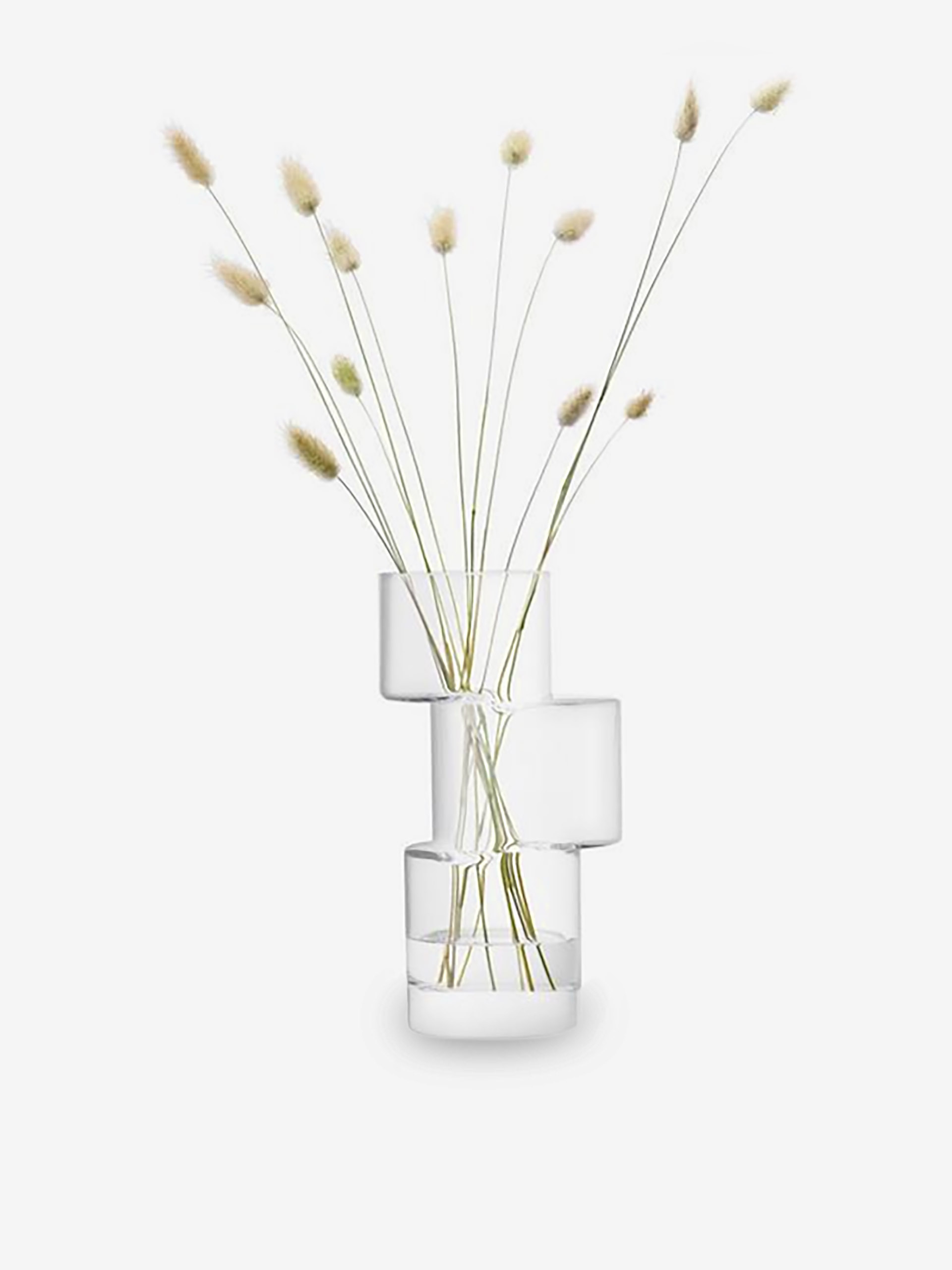 3-TIER VASE -  Transparent , Home design Bensimon