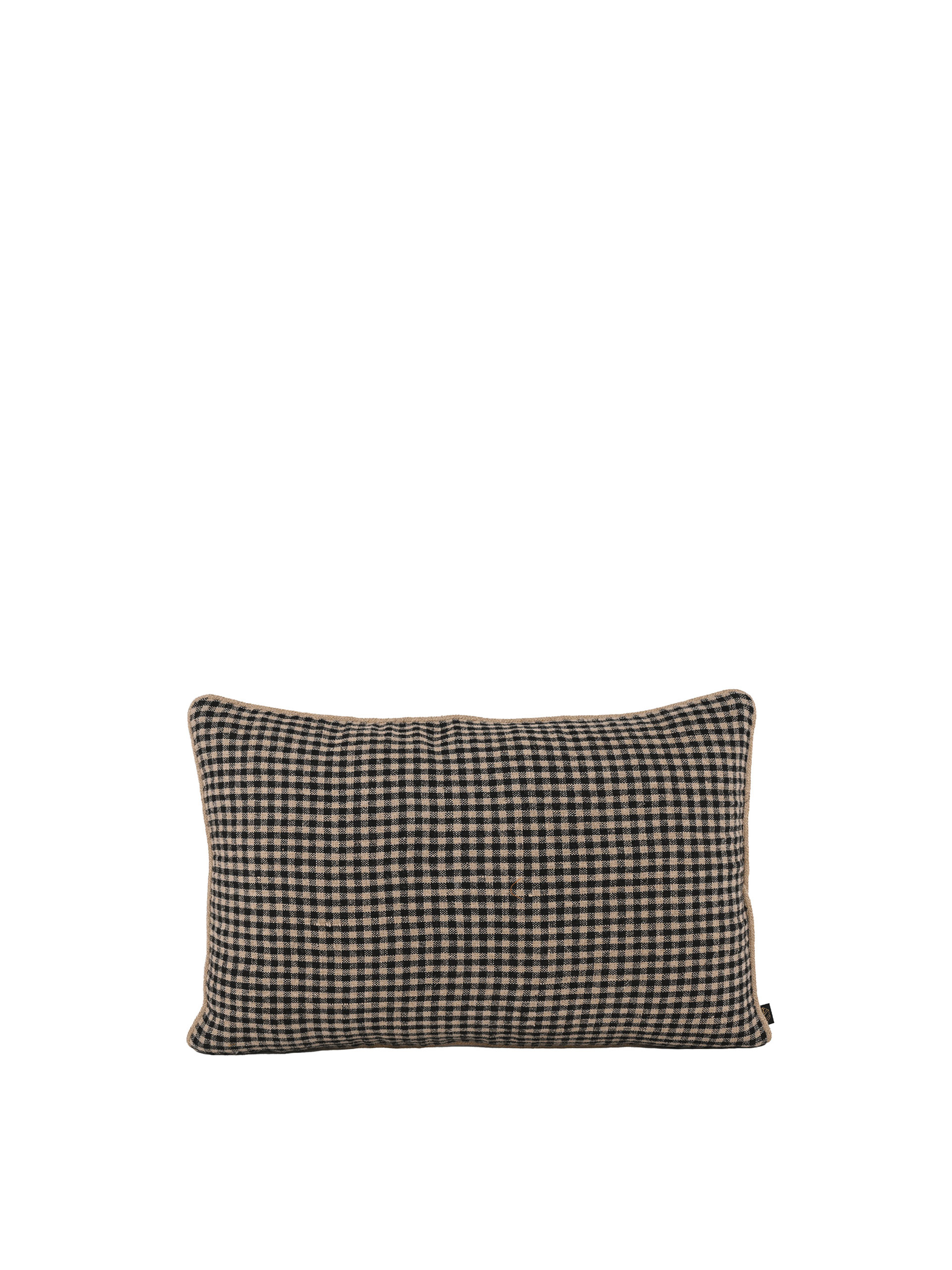 LINEN CUSHION BLUE GRAY LINE 40X60 -  Charlotte , Home design Bensimon