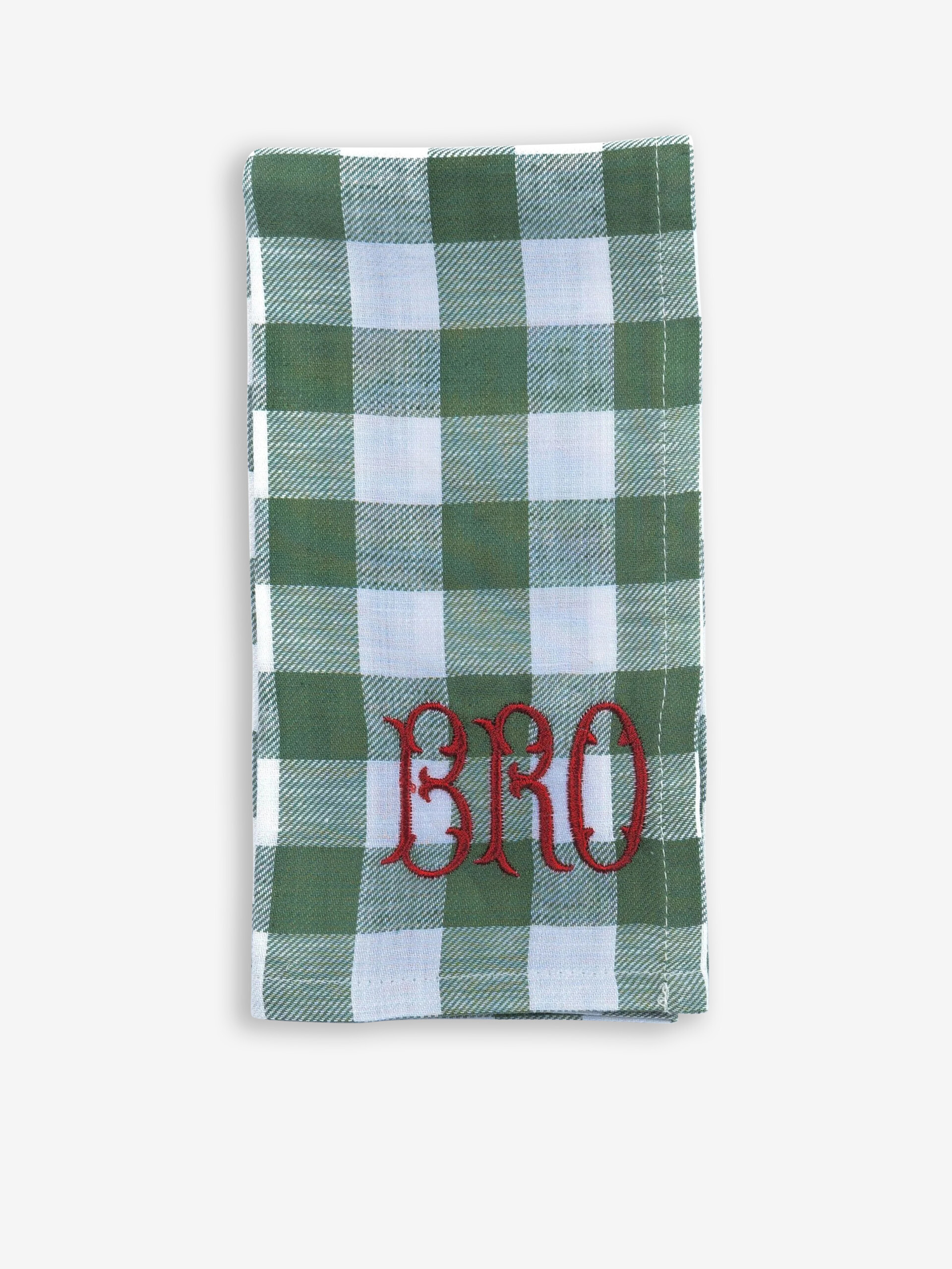 BROTHER TOWEL -  Green , Home design Bensimon