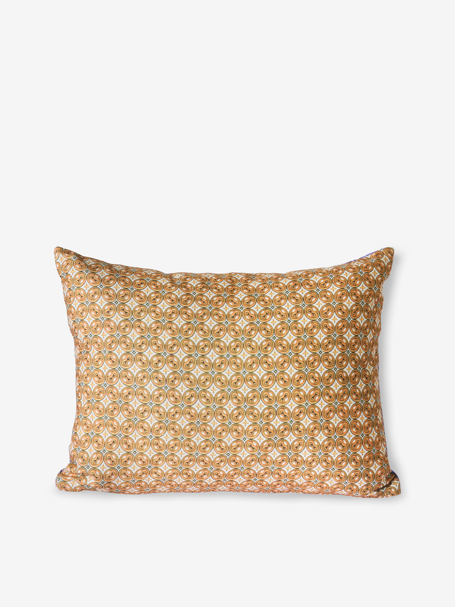 RETRO PURPLE BIFACE CUSHION -  P urple , Home design Bensimon