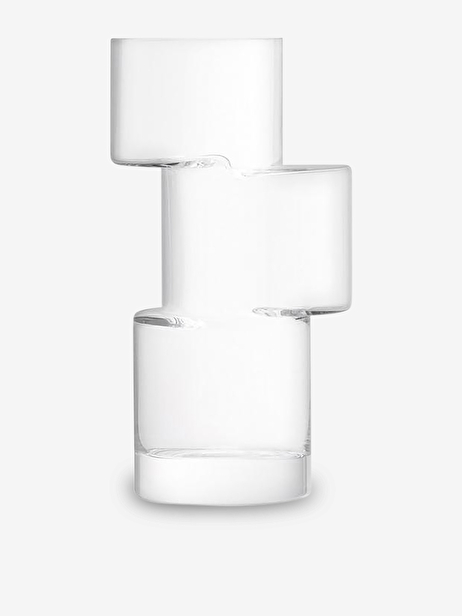 3-TIER VASE -  Transparent , Home design Bensimon 