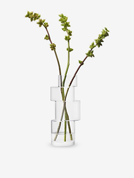 4-TIER VASE H35 -  Transparent , Home design Bensimon 