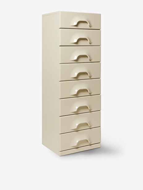 COLUMN 8 DRAWERS ECRU -  Cream , Home design Bensimon