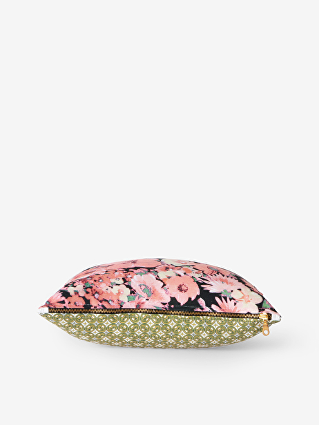 RETRO BICFACE CUSHION GREEN PINK -  Green / pink , Home design Bensimon