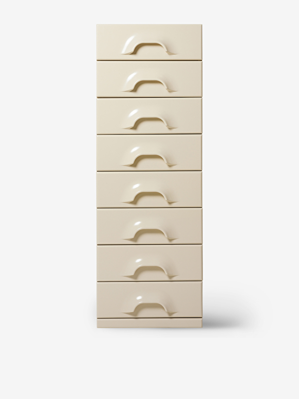 COLUMN 8 DRAWERS ECRU - Cream , Home design Bensimon