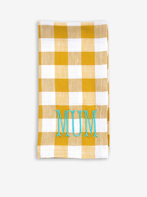 MOM TOWEL -  Yellow , Home design Bensimon