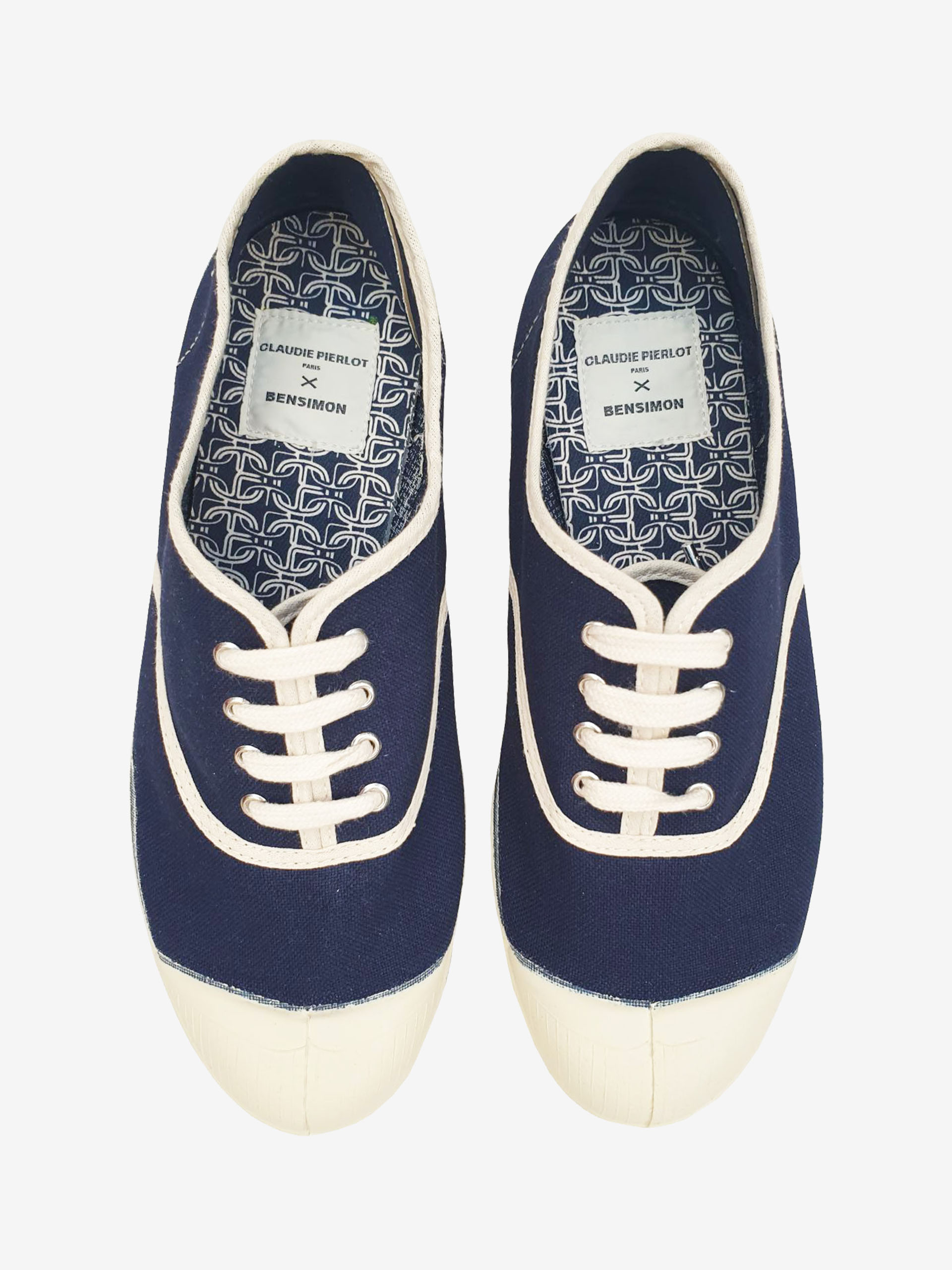 TENNIS BENSIMON x CLAUDIE PIERLOT -  Marine , Tennis & Shoes Bensimon