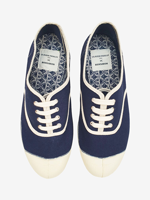 TENNIS BENSIMON x CLAUDIE PIERLOT -  Marine , Tennis & Shoes Bensimon