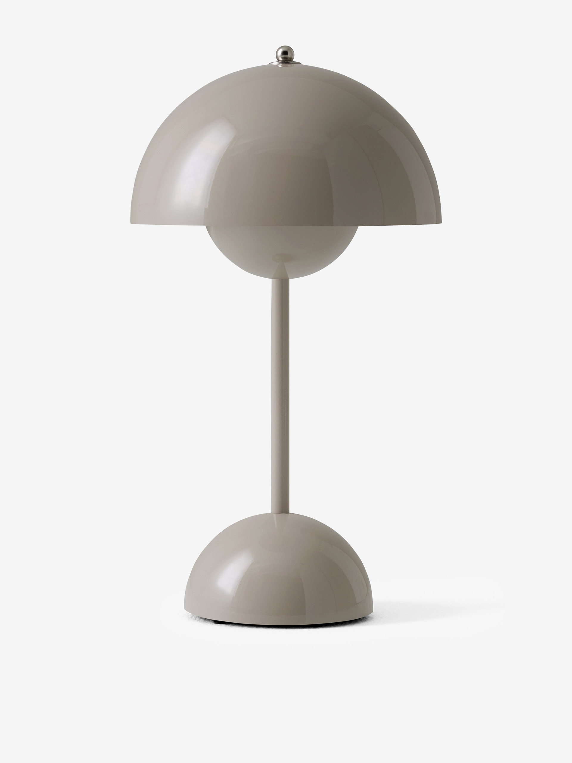 NOMAD LAMP FLOWERPOT VP9 GRAY BEIGE -  Gray beige , Home design Bensimon