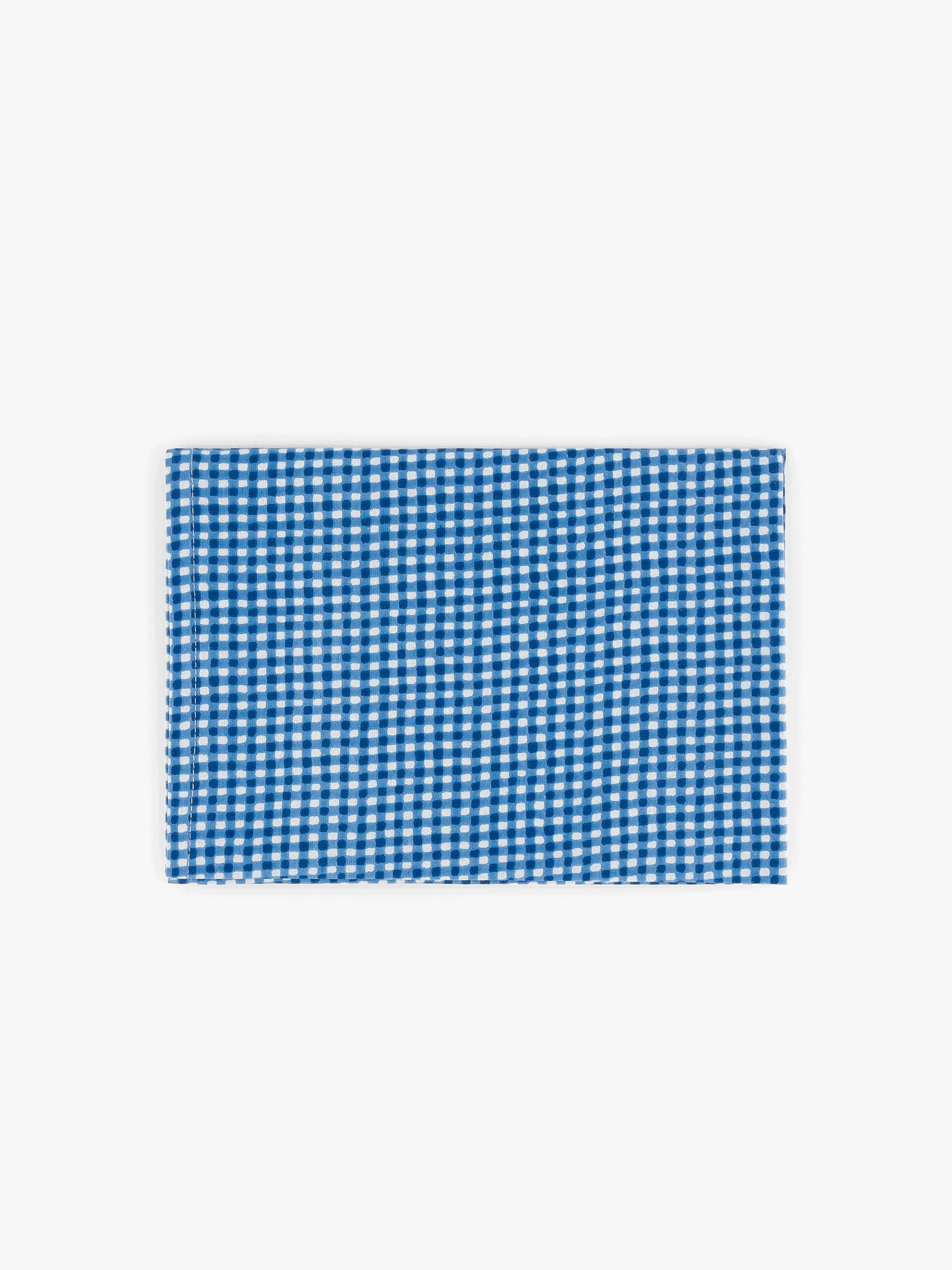 LUCAS DU TERTRE BLUE TEA TOWEL - Lucas du tertre print , Home design Bensimon