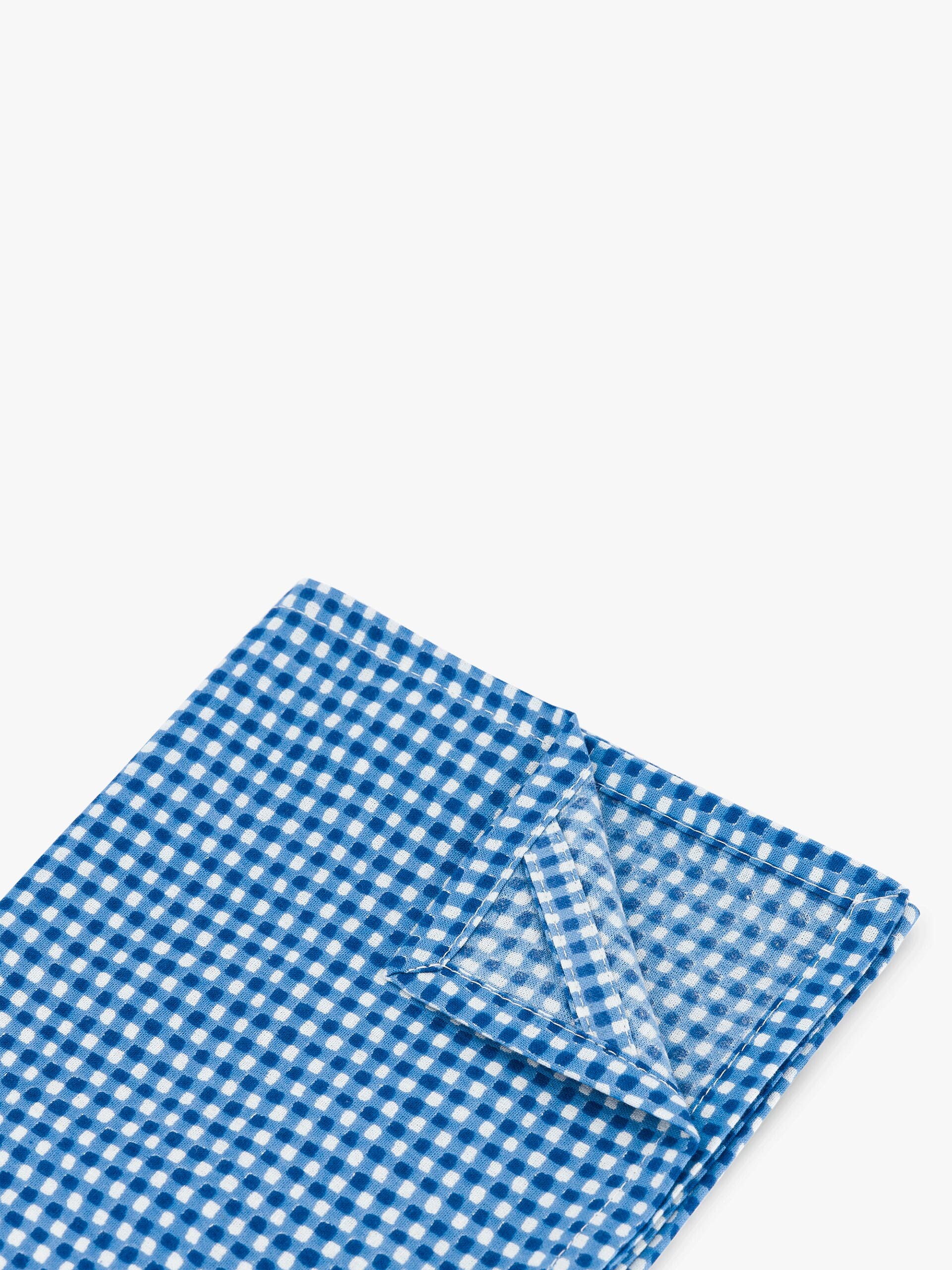 LUCAS DU TERTRE BLUE TEA TOWEL - Lucas du tertre print , Home design Bensimon