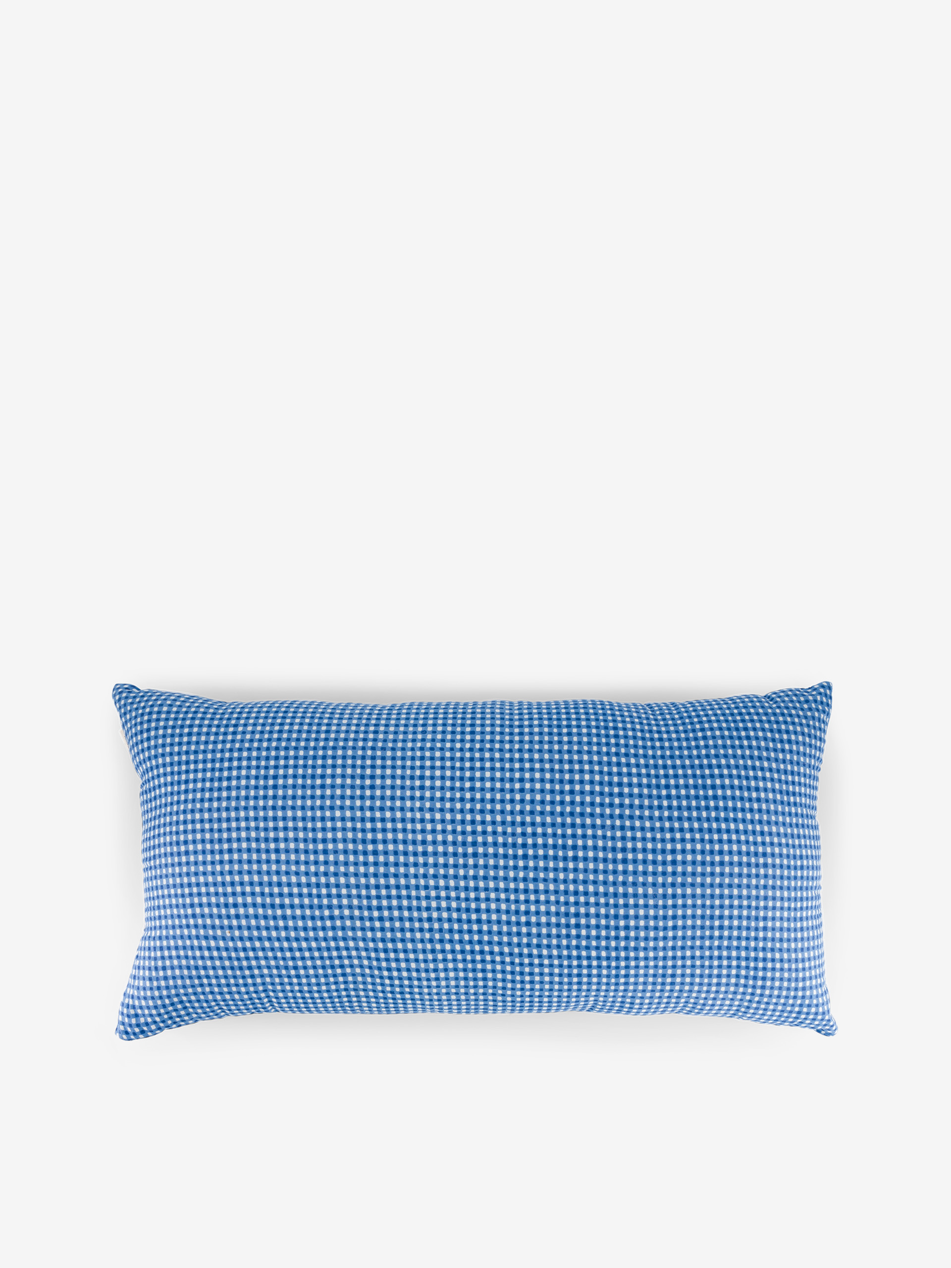 LUCAS DU TERTRE BLUE CUSHION - Lucas du tertre print , Home design Bensimon