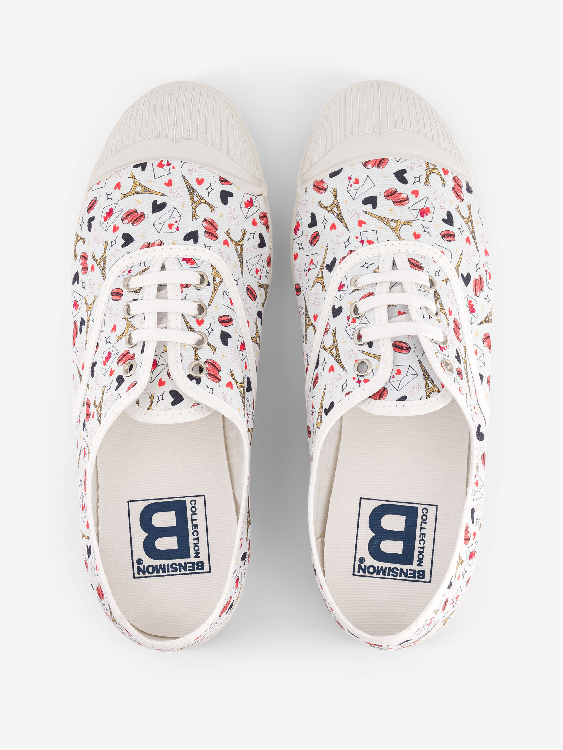 WOMEN'S LACE TENNIS PARIS - Paris 2024 , Tennis & Shoes Bensimon
