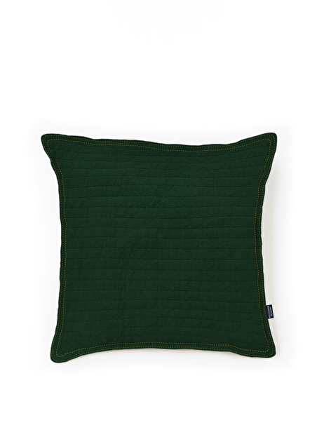 CHECKS CUSHION FOREST GREEN -  Forest , Home design Bensimon