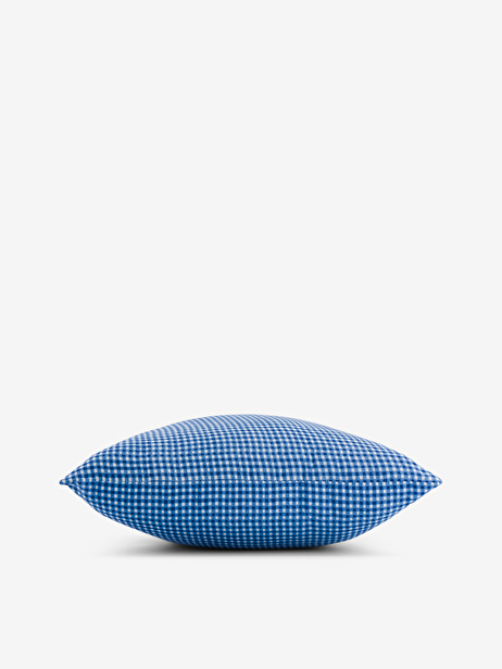 LUCAS DU TERTRE BLUE CUSHION -  Lucas du tertre print , Home design Bensimon