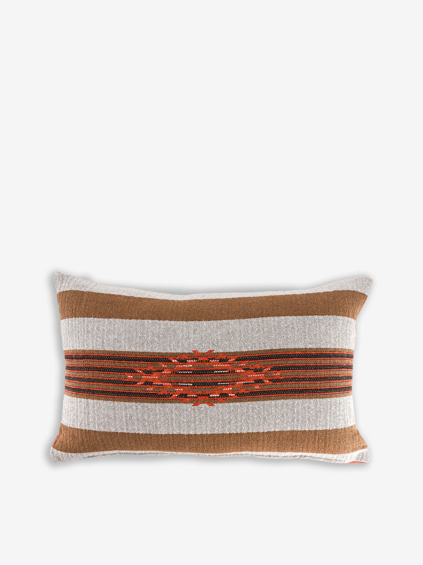 PUEBLO TWO-SIDED CUSHION -  Multicolored , Home design Bensimon
